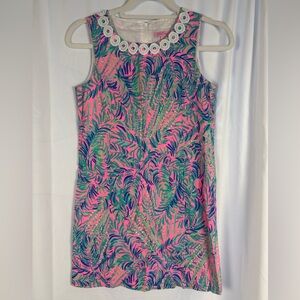 Lilly Pulitzer Pink and Green Patterned Dress